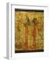 Plastered and Painted Wood Casket with Decorations of Protecting Deities-null-Framed Giclee Print