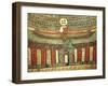 Plastered and Painted Wood Depicting Goddess Nut Protecting False Door Leading to Afterlife-null-Framed Giclee Print