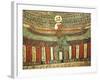 Plastered and Painted Wood Depicting Goddess Nut Protecting False Door Leading to Afterlife-null-Framed Giclee Print