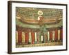 Plastered and Painted Wood Depicting Goddess Nut Protecting False Door Leading to Afterlife-null-Framed Giclee Print