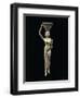 Plastered and Painted Wood Statue Depicting a Female Offering-Bearer, Middle Kingdom-null-Framed Giclee Print