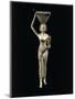 Plastered and Painted Wood Statue Depicting a Female Offering-Bearer, Middle Kingdom-null-Mounted Giclee Print