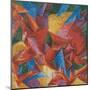 Plastic Forms of a Horse-Umberto Boccioni-Mounted Art Print