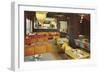 Plastic Restaurant-null-Framed Art Print