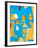 Plastic Sax-Jean-Michel Basquiat-Framed Premium Giclee Print