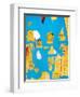 Plastic Sax-Jean-Michel Basquiat-Framed Giclee Print