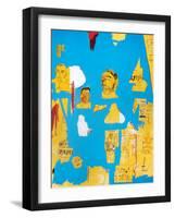 Plastic Sax-Jean-Michel Basquiat-Framed Giclee Print