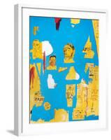 Plastic Sax-Jean-Michel Basquiat-Framed Giclee Print