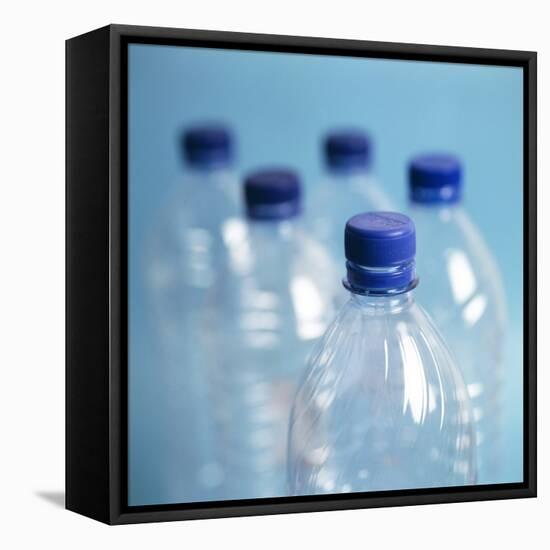 Plastic Water Bottles-Cristina-Framed Stretched Canvas