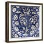 Plat au bouquet de jacinthes-null-Framed Giclee Print
