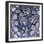 Plat au bouquet de jacinthes-null-Framed Giclee Print