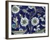 Plat au bouquet-null-Framed Giclee Print