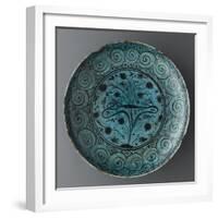 Plat au bouquet-null-Framed Giclee Print