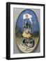 Plat : Chevalier au dragon-null-Framed Giclee Print