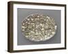 Plat ovaà bord ondulé, couleuvres, tortue, lézards, grenouil, poissons, étrilet coquillages-Bernard Palissy-Framed Giclee Print