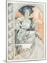 Plate 1 from 'Documents Decoratifs', 1902-Alphonse Mucha-Mounted Giclee Print