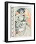 Plate 1 from 'Documents Decoratifs', 1902-Alphonse Mucha-Framed Giclee Print