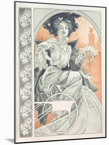 Plate 1 from 'Documents Decoratifs', 1902-Alphonse Mucha-Mounted Giclee Print
