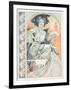 Plate 1 from 'Documents Decoratifs', 1902-Alphonse Mucha-Framed Giclee Print