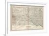 Plate 100. Map of South Dakota. United States-Encyclopaedia Britannica-Framed Premium Giclee Print