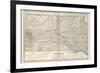 Plate 100. Map of South Dakota. United States-Encyclopaedia Britannica-Framed Premium Giclee Print