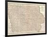 Plate 101. Map of Iowa. United States-Encyclopaedia Britannica-Framed Art Print