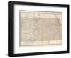 Plate 105. Map of Kansas. United States-Encyclopaedia Britannica-Framed Art Print