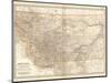 Plate 107. Map of Montana. United States-Encyclopaedia Britannica-Mounted Art Print