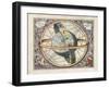 Plate 11 from Harmonia Macrocosmica by Andreas Cellarius-null-Framed Giclee Print