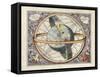 Plate 11 from Harmonia Macrocosmica by Andreas Cellarius-null-Framed Stretched Canvas