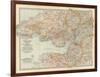 Plate 11. Map of England and Wales-Encyclopaedia Britannica-Framed Art Print