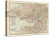 Plate 11. Map of England and Wales-Encyclopaedia Britannica-Stretched Canvas