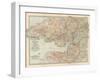 Plate 11. Map of England and Wales-Encyclopaedia Britannica-Framed Art Print