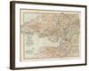 Plate 11. Map of England and Wales-Encyclopaedia Britannica-Framed Art Print