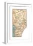 Plate 113. Inset Map of Carson City-Encyclopaedia Britannica-Framed Giclee Print