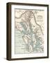 Plate 116. Inset Map of Sitka-Encyclopaedia Britannica-Framed Art Print