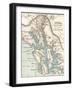 Plate 116. Inset Map of Sitka-Encyclopaedia Britannica-Framed Art Print