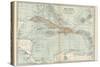 Plate 117. Map of the West Indies. Inset Map of the Berudas-Encyclopaedia Britannica-Stretched Canvas