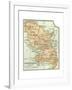 Plate 118. Inset Map of Martinique (French)-Encyclopaedia Britannica-Framed Giclee Print