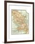 Plate 118. Inset Map of Martinique (French)-Encyclopaedia Britannica-Framed Giclee Print