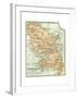 Plate 118. Inset Map of Martinique (French)-Encyclopaedia Britannica-Framed Giclee Print