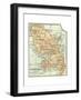 Plate 118. Inset Map of Martinique (French)-Encyclopaedia Britannica-Framed Giclee Print