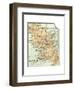 Plate 118. Inset Map of Martinique (French)-Encyclopaedia Britannica-Framed Giclee Print