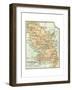 Plate 118. Inset Map of Martinique (French)-Encyclopaedia Britannica-Framed Premium Giclee Print