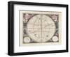 Plate 12 from Harmonia Macrocosmica by Andreas Cellarius-null-Framed Giclee Print