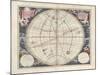 Plate 12 from Harmonia Macrocosmica by Andreas Cellarius-null-Mounted Giclee Print