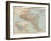 Plate 120. Map of Central America. Guatemala-Encyclopaedia Britannica-Framed Art Print