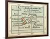 Plate 121. Inset Map of Galapagos Islands-Encyclopaedia Britannica-Framed Art Print