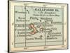Plate 121. Inset Map of Galapagos Islands-Encyclopaedia Britannica-Stretched Canvas