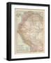 Plate 122. Map of South America-Encyclopaedia Britannica-Framed Art Print